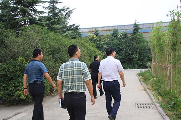 新乡经开区领导刘书记一行再顾OB视讯平台